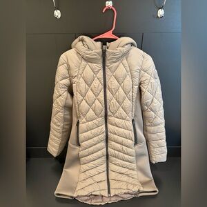 Bernardo Longline Quilted Hooded Puffer Jacket